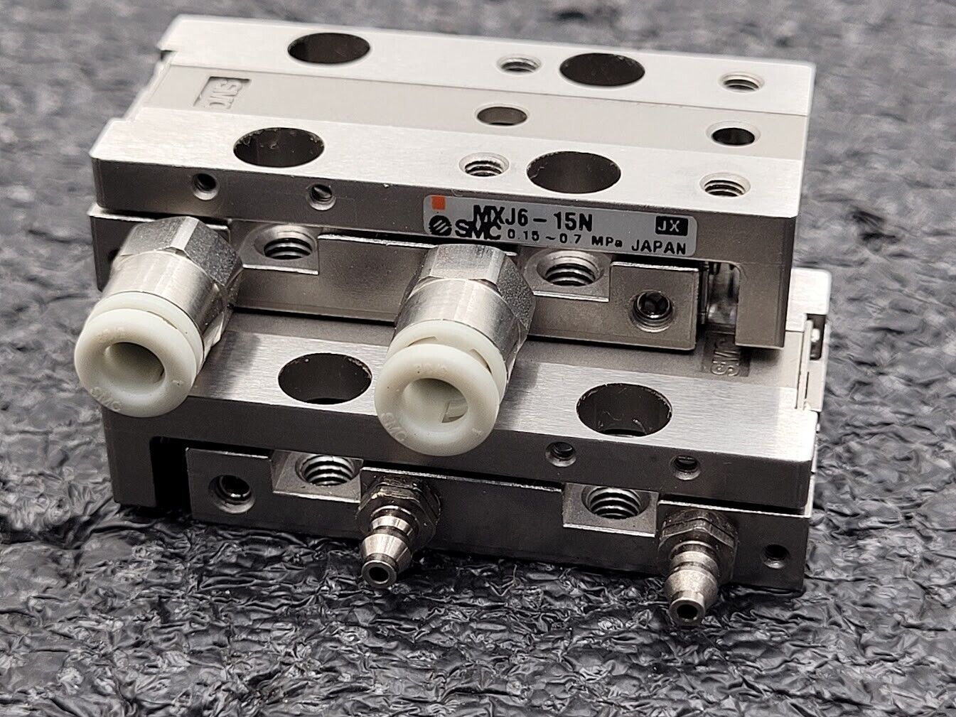 SMC MXJ6-15N Linear Guided Air Slide Cylinder Pneumatic Table Cleanroom