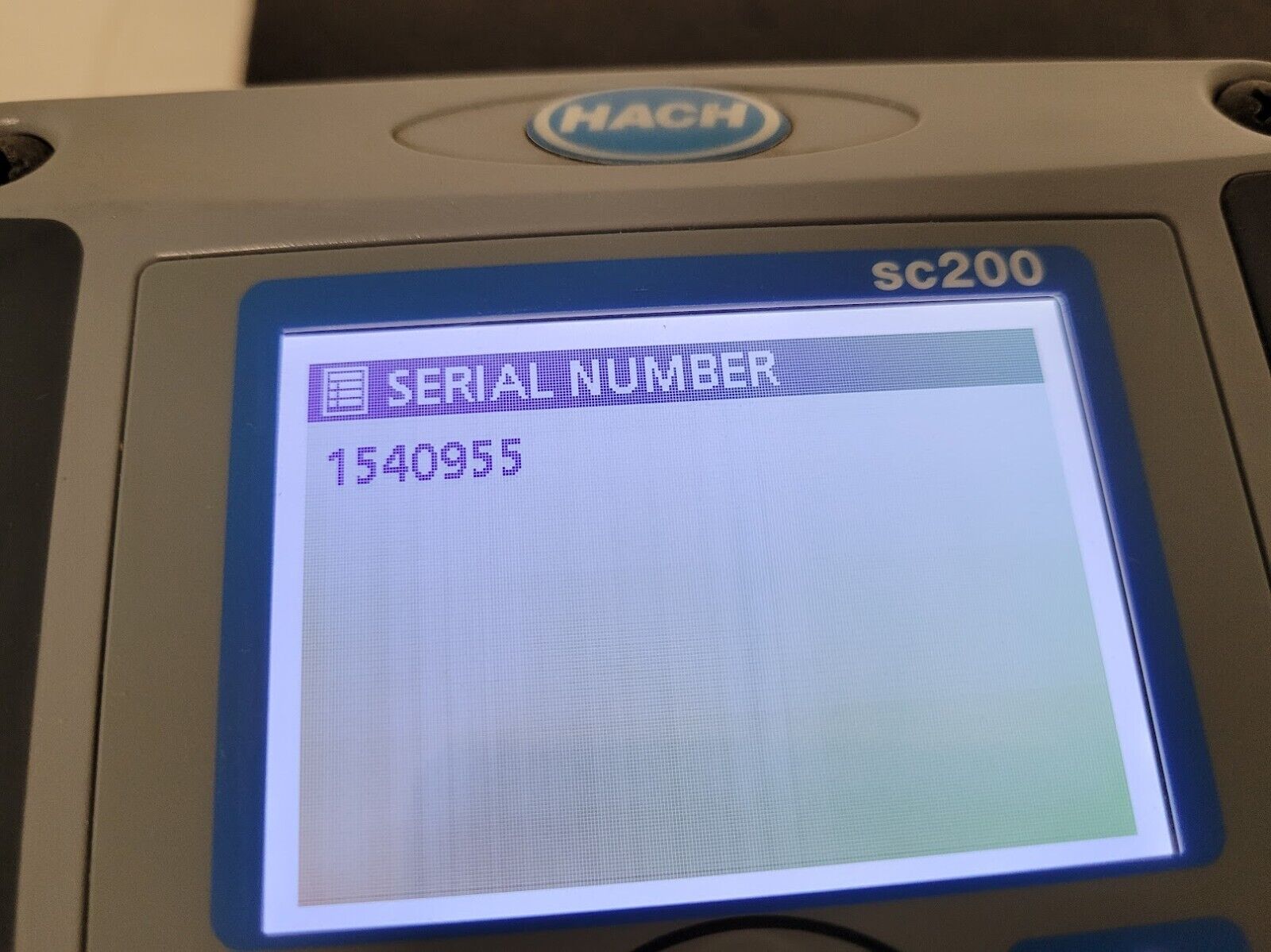 Hach LXG325 TSS HT sc Suspended Solids Inline Sensor High Temp Tested Working B