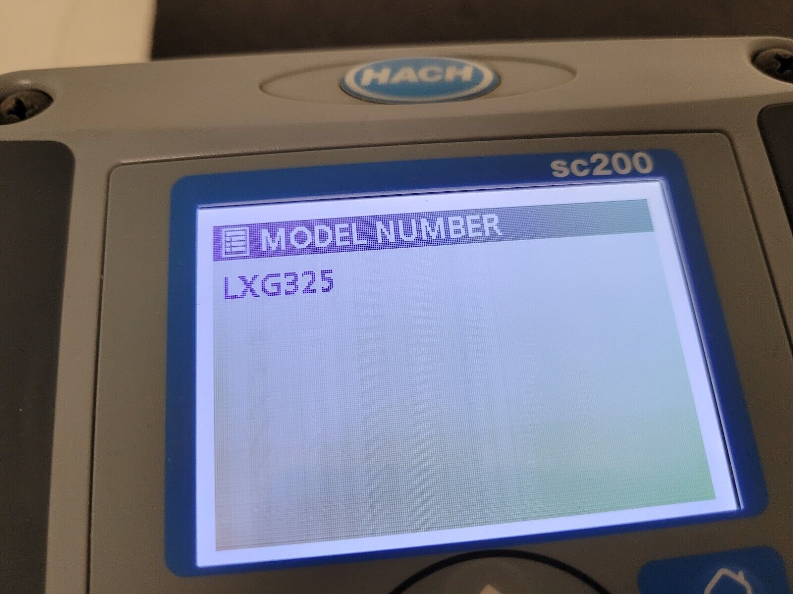 Hach LXG325 TSS HT sc Suspended Solids Inline Sensor High Temp Tested Working B