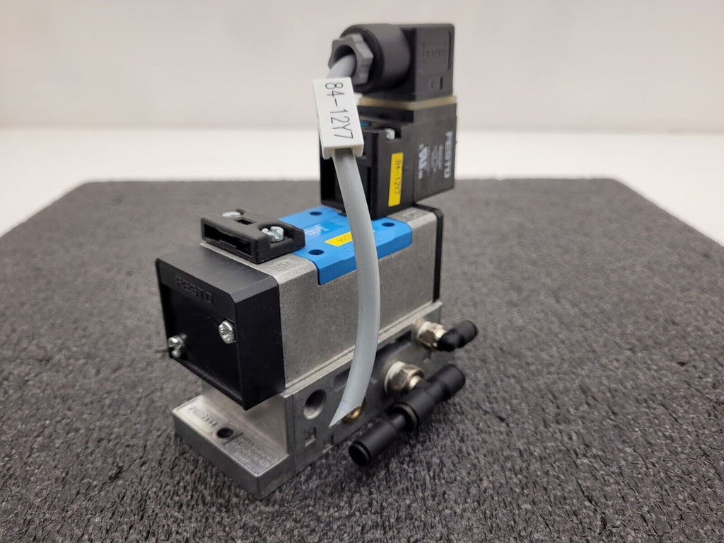 Festo Pneumatic Valve Block MN1H-5/2-D-1-FR-S-C -13 to 240 psi INPUT 159716