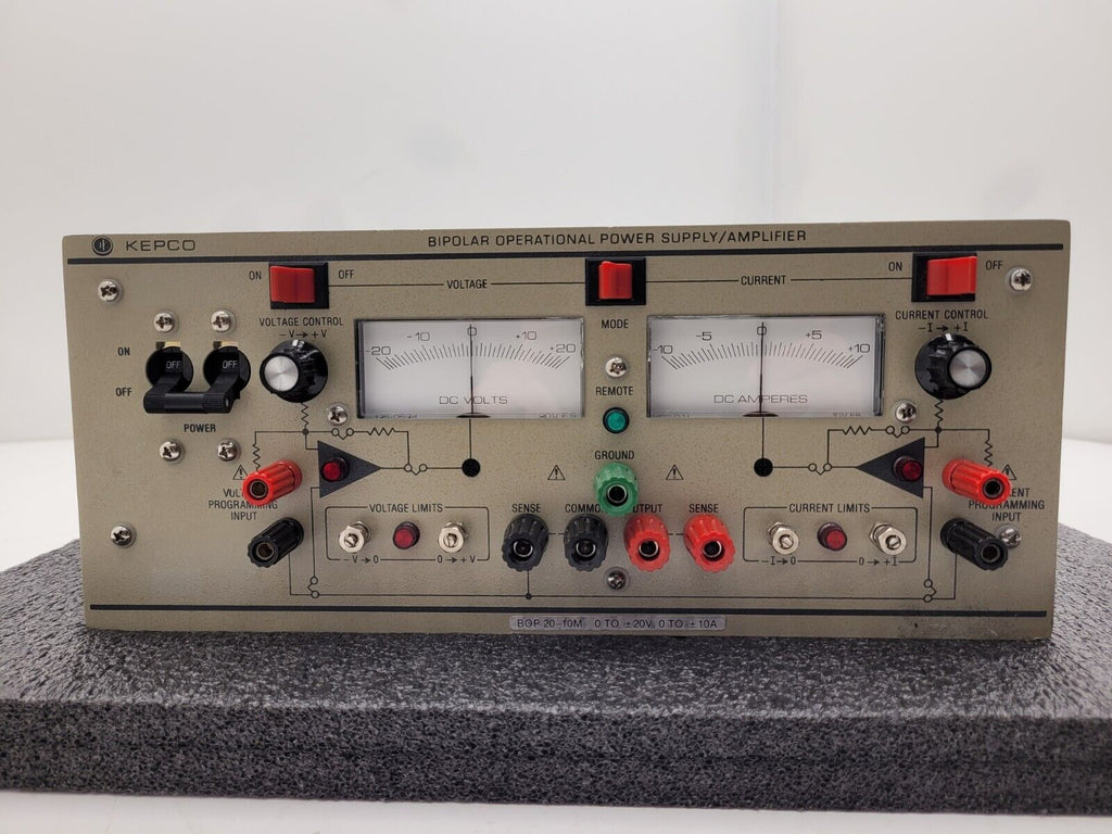 Kepco BiPolar Operational Power Supply / Amplifier BOP 20-10M 200W 20VDC 10 A