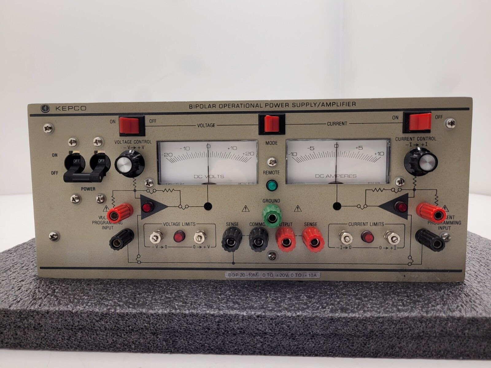 Kepco BiPolar Operational Power Supply / Amplifier BOP 20-10M 200W 20VDC 10 A