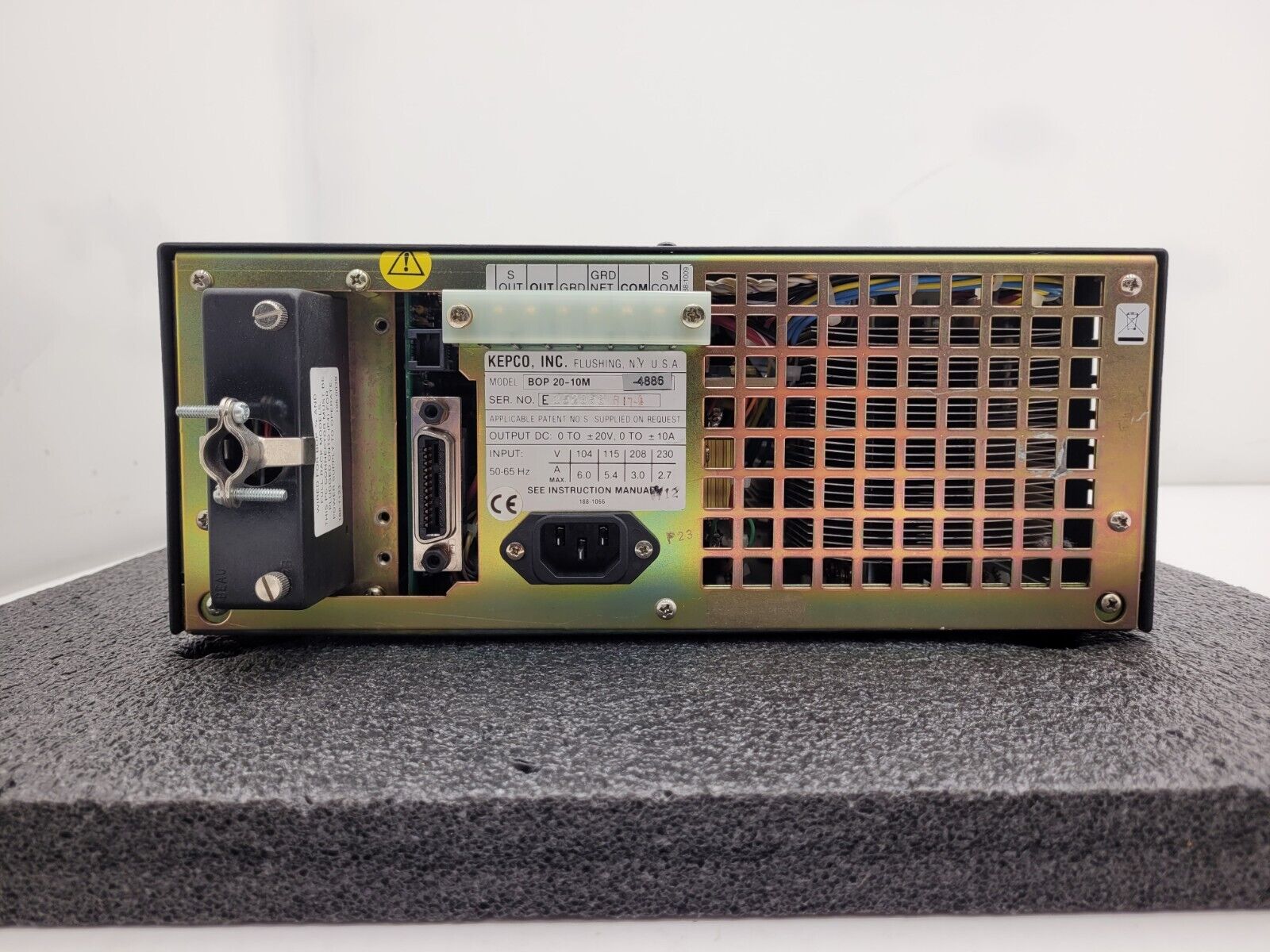 Kepco BiPolar Operational Power Supply / Amplifier BOP 20-10M 200W 20VDC 10 A