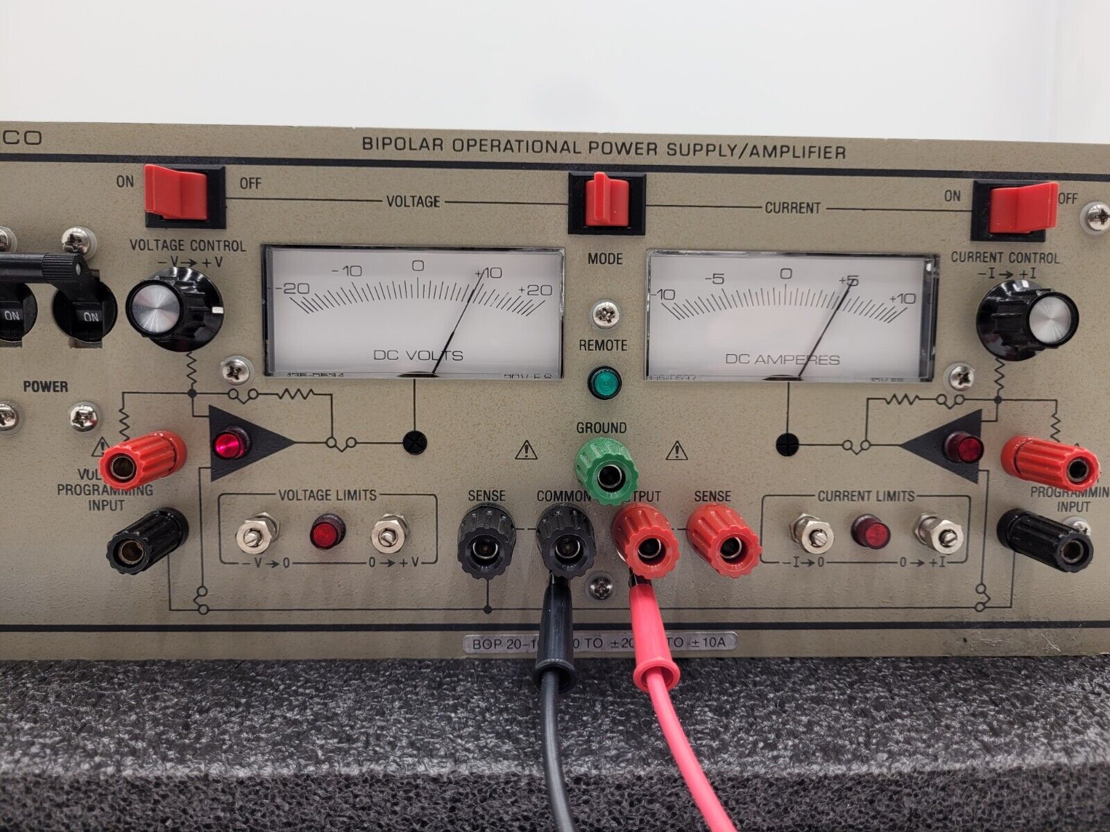 Kepco BiPolar Operational Power Supply / Amplifier BOP 20-10M 200W 20VDC 10 A