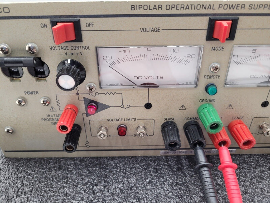 Kepco BiPolar Operational Power Supply / Amplifier BOP 20-10M 200W 20VDC 10 A
