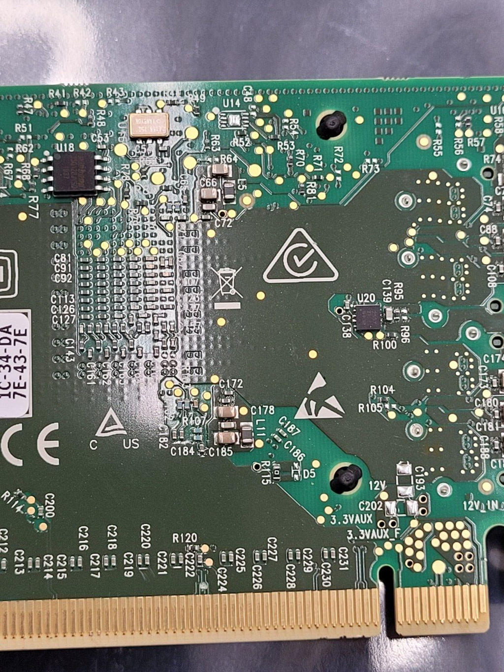Dell Mellanox ConnectX-5 2x 100Gb QFSFP28 NIC LP Bracket 9FTMY