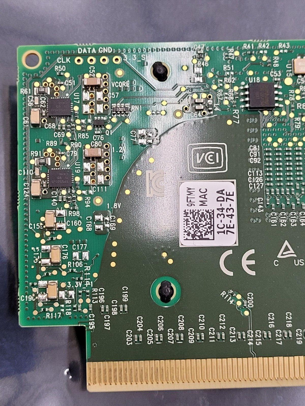 Dell Mellanox ConnectX-5 2x 100Gb QFSFP28 NIC LP Bracket 9FTMY