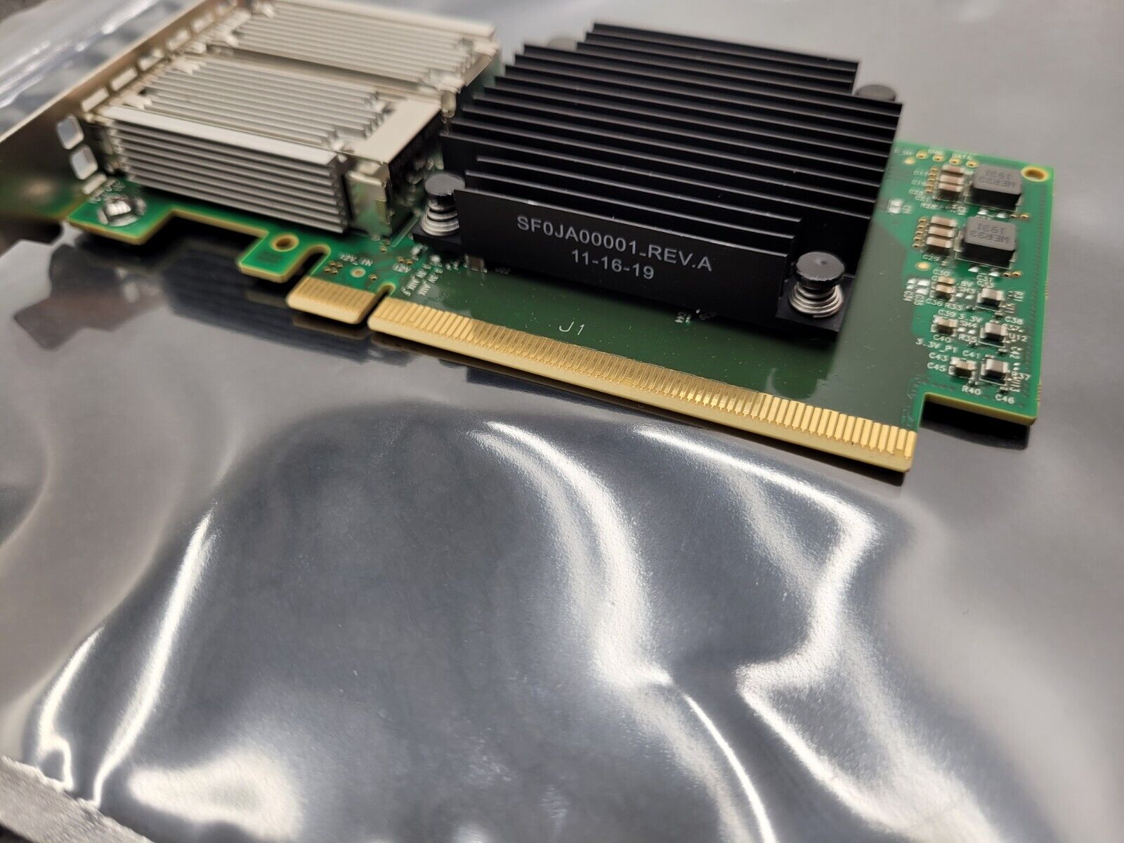 Dell Mellanox ConnectX-5 2x 100Gb QFSFP28 NIC LP Bracket 9FTMY