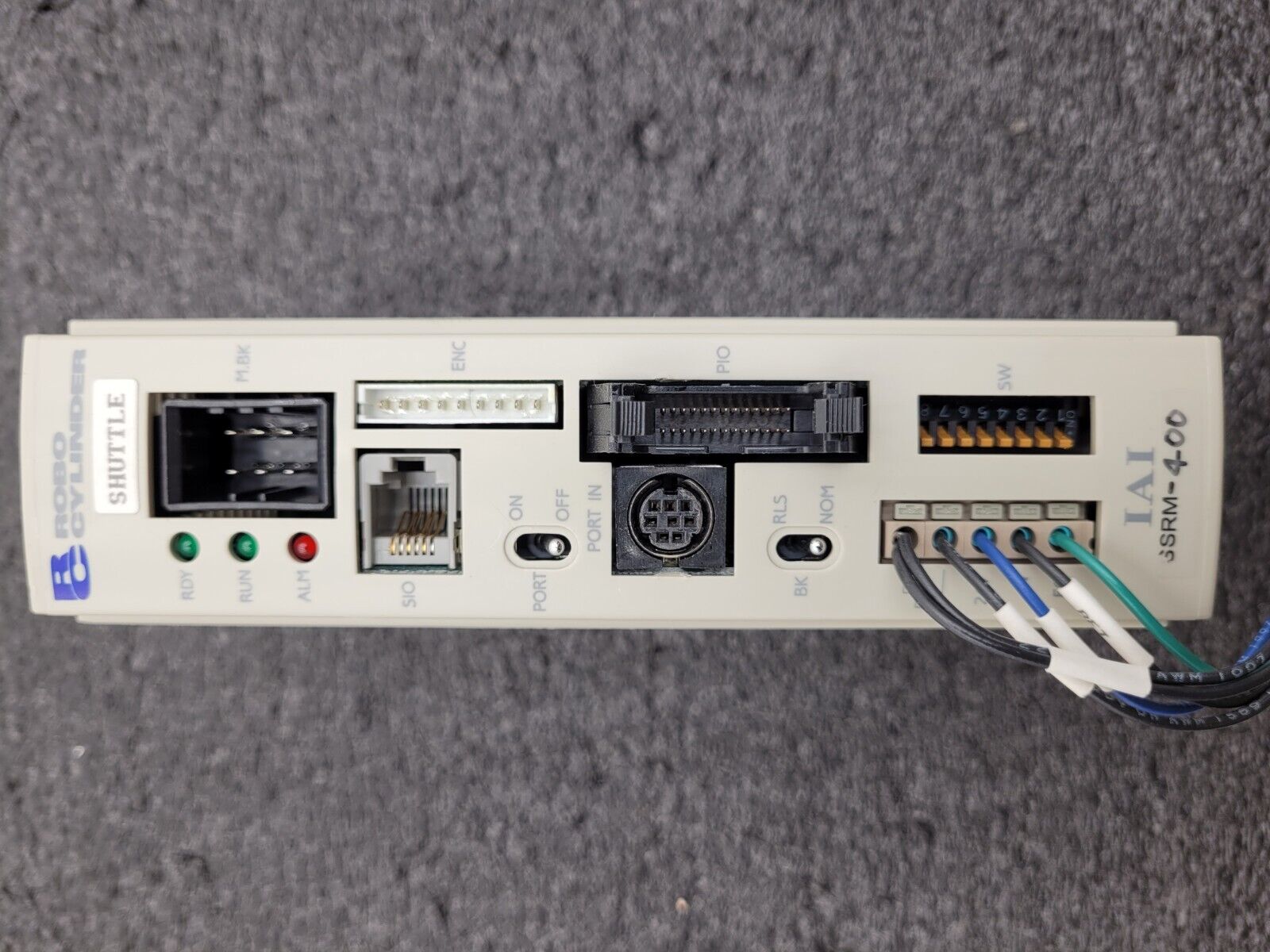 IAI Linear Actuator RC-SSR-M-400-S-B and Drive RCA-S-SSR 400mm Travel