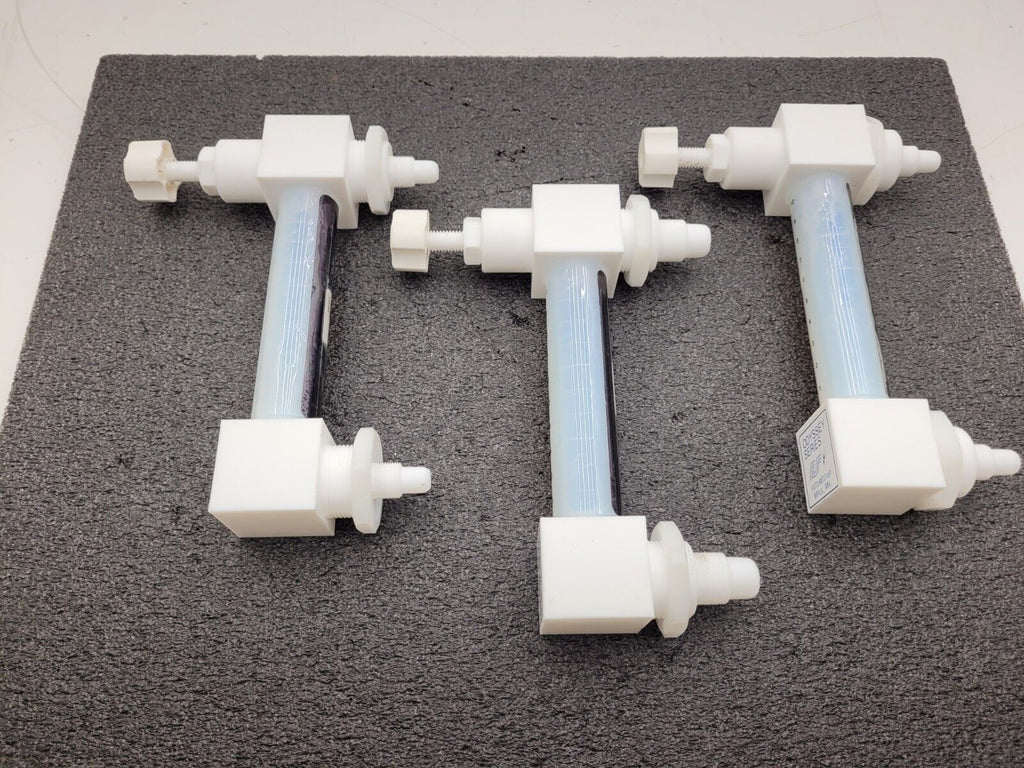 3x FutureStar 218-005, 220-010 Odyssey Series High Purity Fluid Flow Meter 1/4"