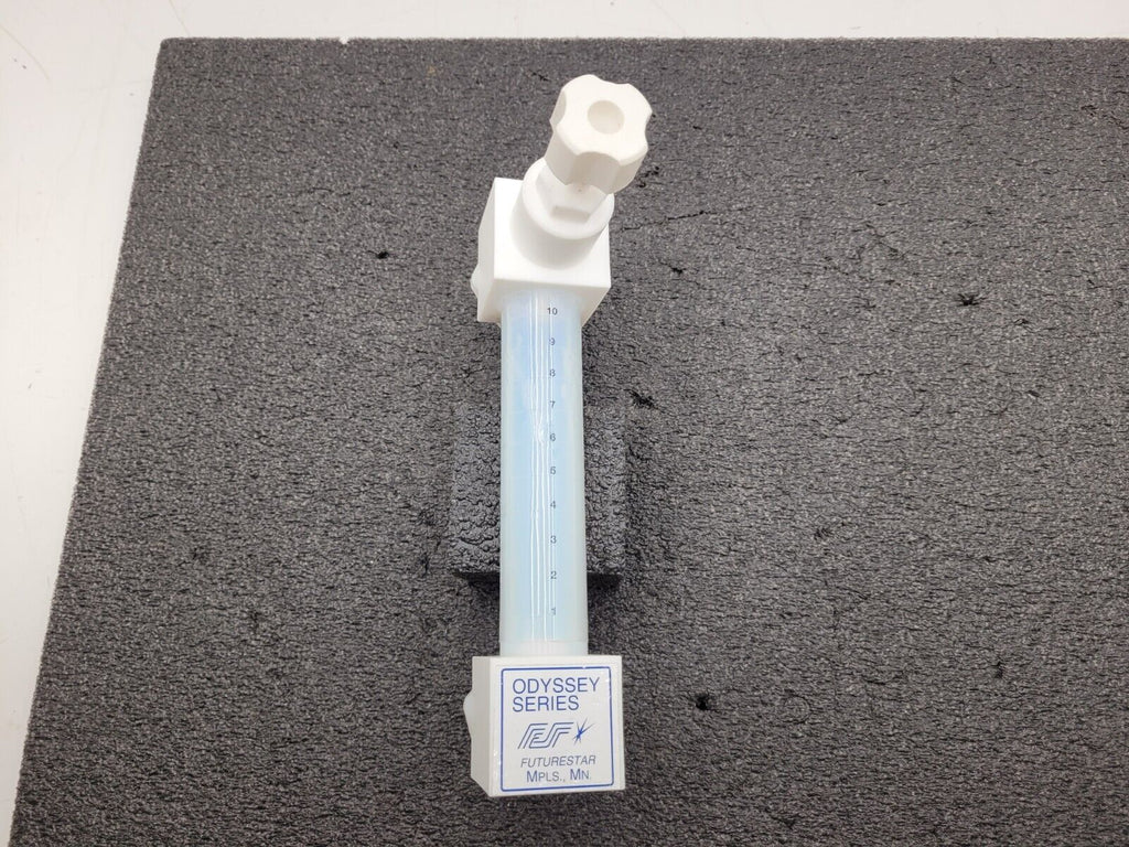 3x FutureStar 218-005, 220-010 Odyssey Series High Purity Fluid Flow Meter 1/4"