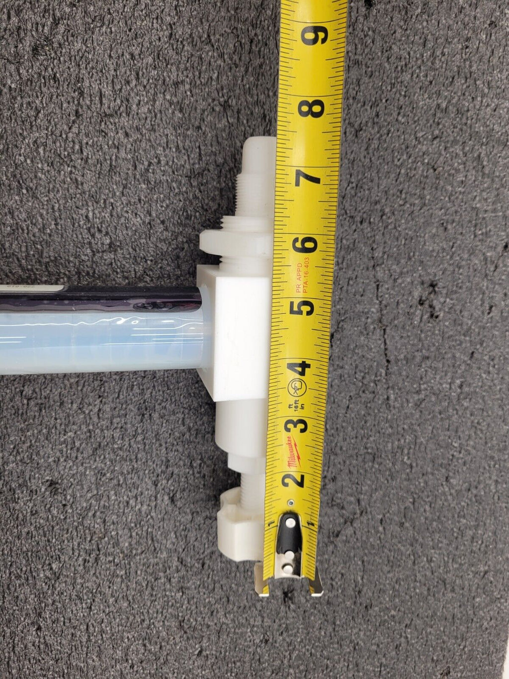 3x FutureStar 218-005, 220-010 Odyssey Series High Purity Fluid Flow Meter 1/4"