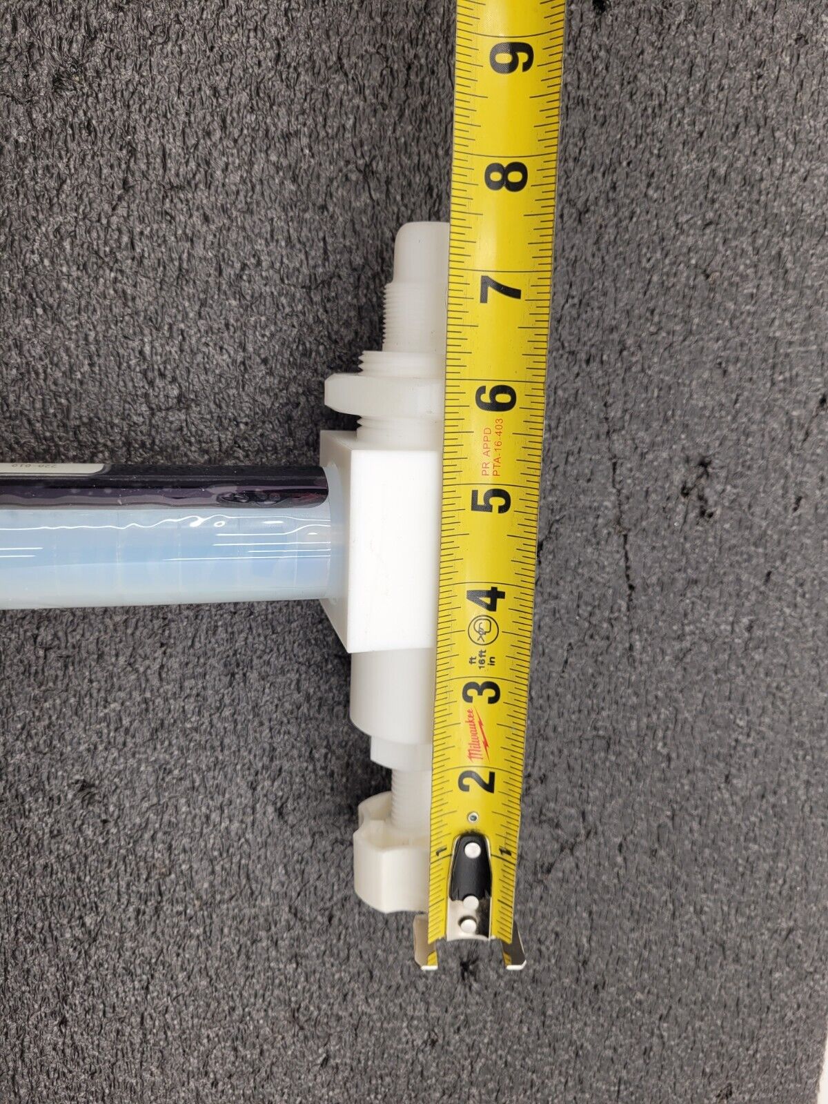 3x FutureStar 218-005, 220-010 Odyssey Series High Purity Fluid Flow Meter 1/4"