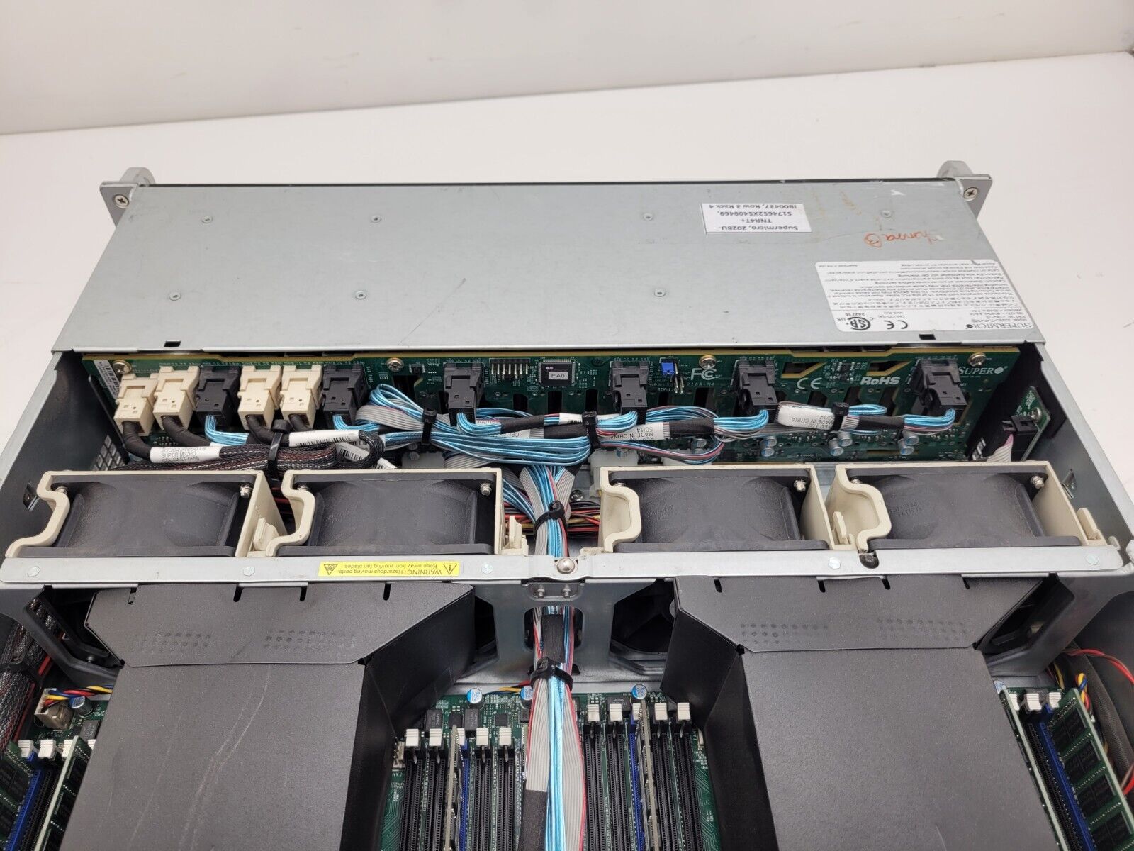 2U Server 24 Bay SFF X10DRU-i+ 4x NVMe 2x Intel E5-2630 V3 16 Core 128GB