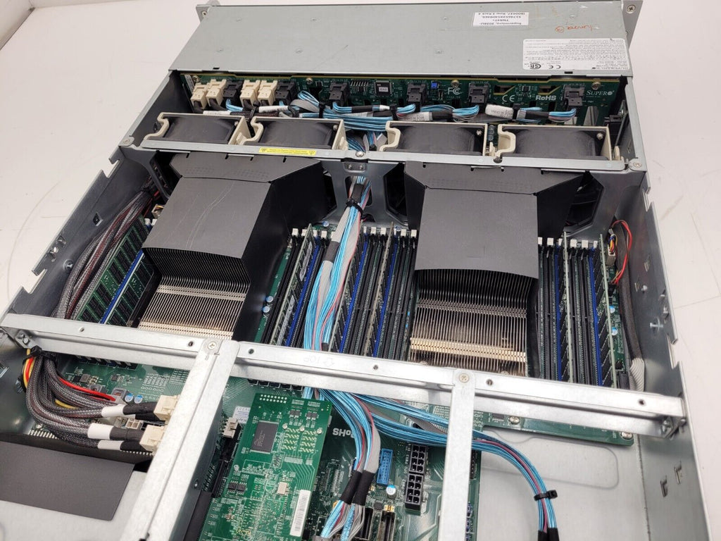 2U Server 24 Bay SFF X10DRU-i+ 4x NVMe 2x Intel E5-2630 V3 16 Core 128GB