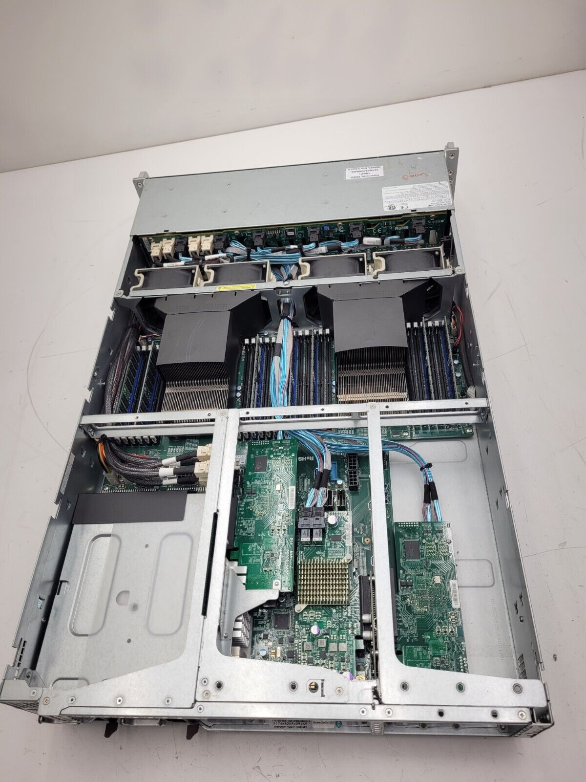 2U Server 24 Bay SFF X10DRU-i+ 4x NVMe 2x Intel E5-2630 V3 16 Core 128GB