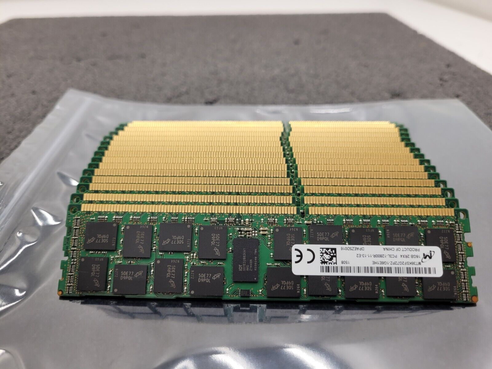 Micron (16GB X16) 256GB PC3L-12800R DDR3 1600MHz ECC REG Server Memory Ram