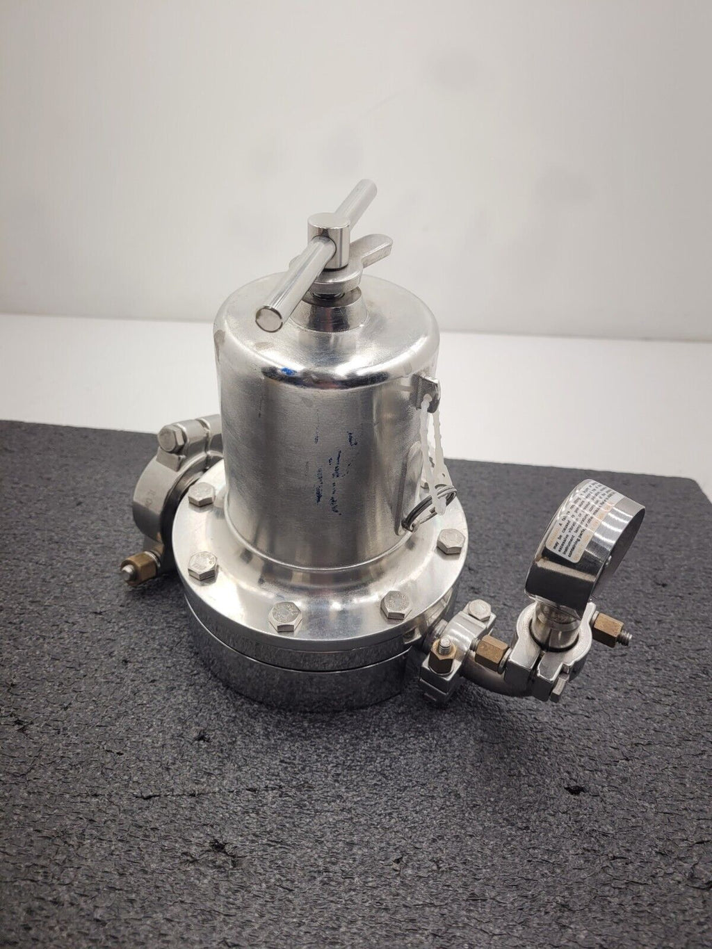 1"-2" Sanitary Fitting 316L Stainless 100PSI Liquid Pressure Regulator 31372-147