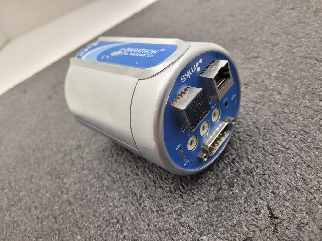 MKS DA02A EtherCAT e-Barotron Digital Capacitance Manometer 500 Torr Powers Up