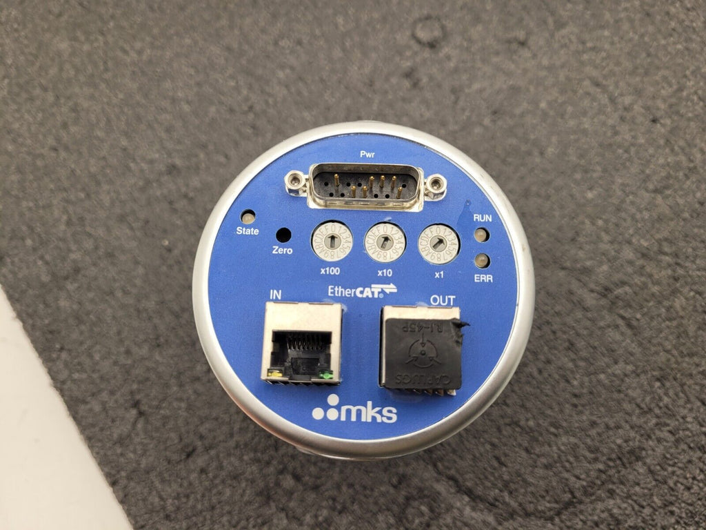 MKS DA02A EtherCAT e-Barotron Digital Capacitance Manometer 500 Torr Powers Up