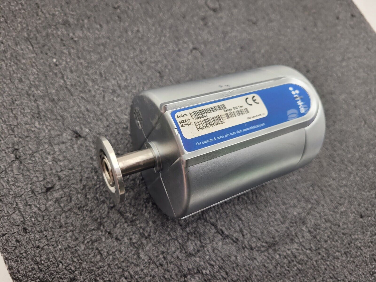 MKS DA02A EtherCAT e-Barotron Digital Capacitance Manometer 500 Torr Powers Up