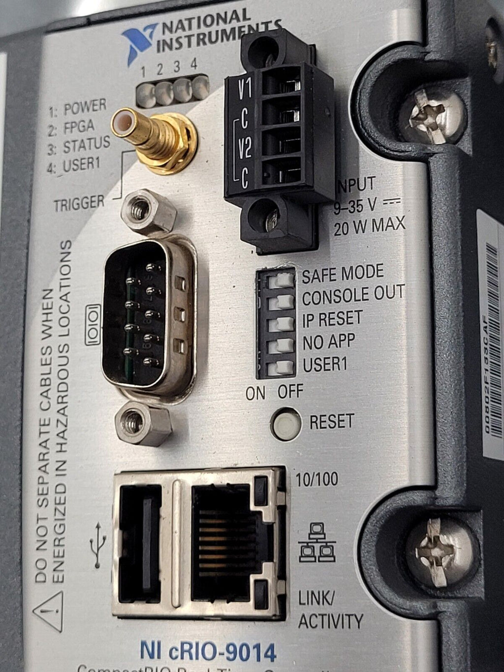 National Instruments NI cRIO-9014 CompactRIO Controller w/ 8 Slot cRIO-9104