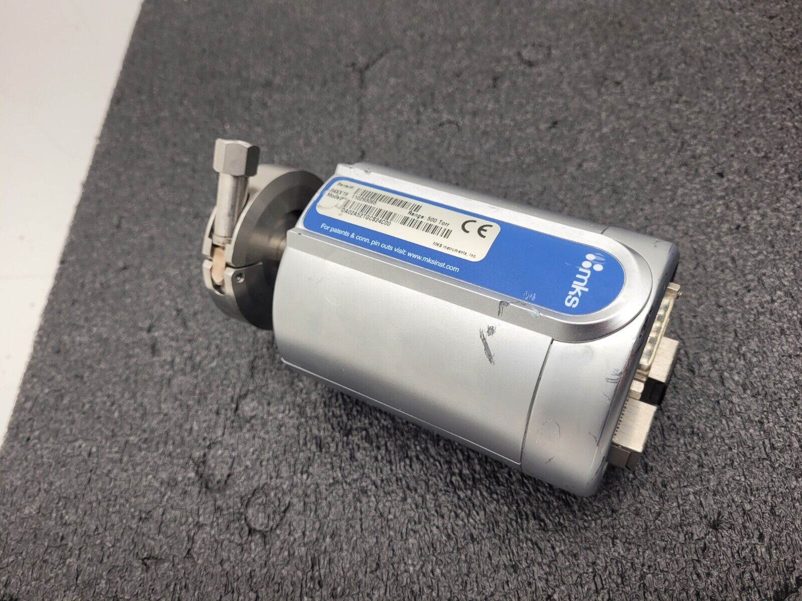 MKS DA02A EtherCAT e-Barotron Digital Capacitance Manometer 500 Torr Powers Up B