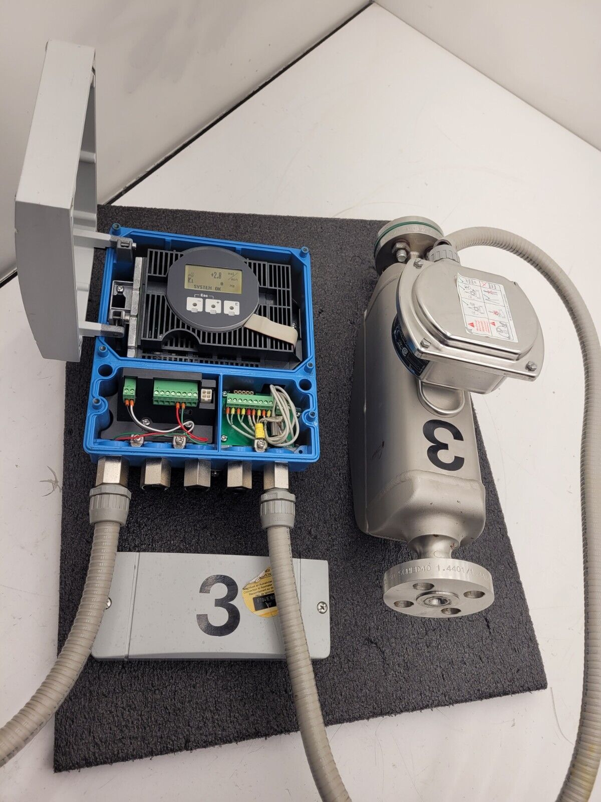 Endress+Hauser PROMASS S Mass Flowmeter 83S15-1DL7/0 Flow Controller +XMTR B