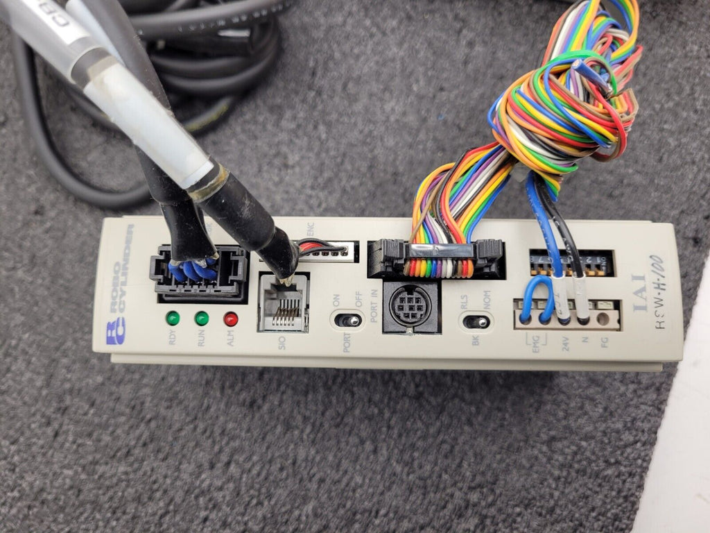 IAI Robo Cylinder RC-RSW-H-100-S-SP Linear Actuator 100mm Stroke 24V RCA-S-RSW B