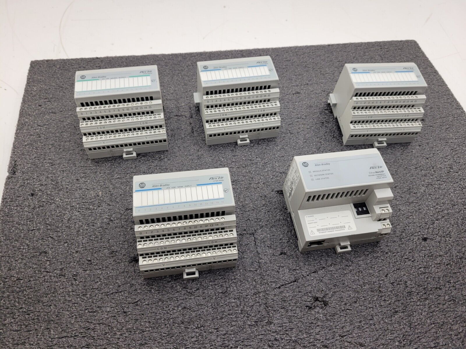 Allen Bradley 1794-AENT /B FLEX I/O EtherNet/IP 10/100 Mbps Adapter Module 24VDC