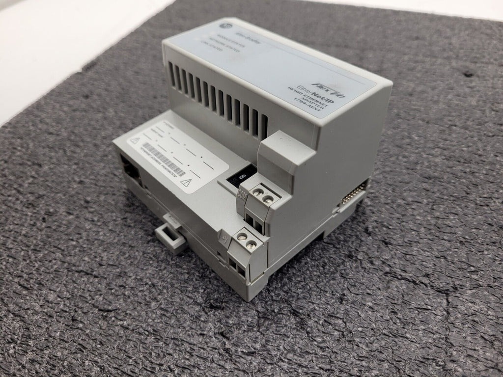 Allen Bradley 1794-AENT /B FLEX I/O EtherNet/IP 10/100 Mbps Adapter Module 24VDC