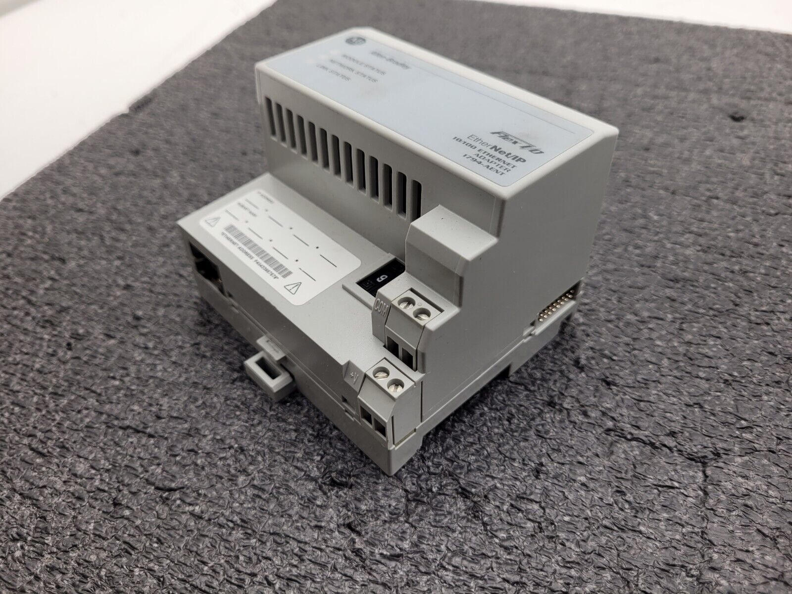 Allen Bradley 1794-AENT /B FLEX I/O EtherNet/IP 10/100 Mbps Adapter Module 24VDC