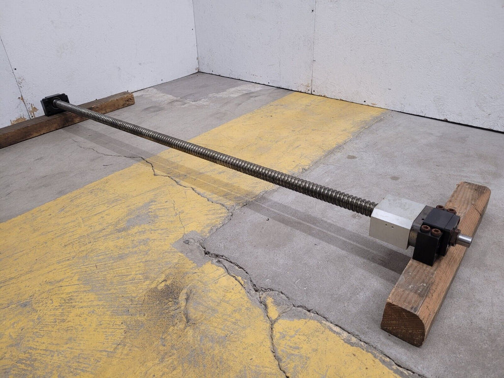 Hiwin S097157-1 001 40mm D 12mm Lead 1700mm Travel Recirculating Ball Screw