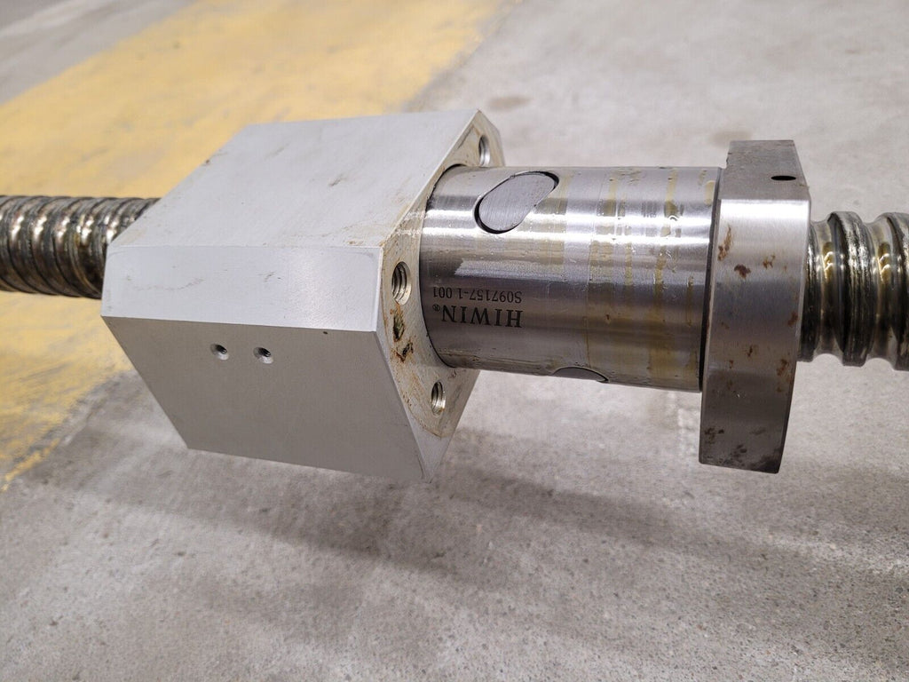 Hiwin S097157-1 001 40mm D 12mm Lead 1700mm Travel Recirculating Ball Screw