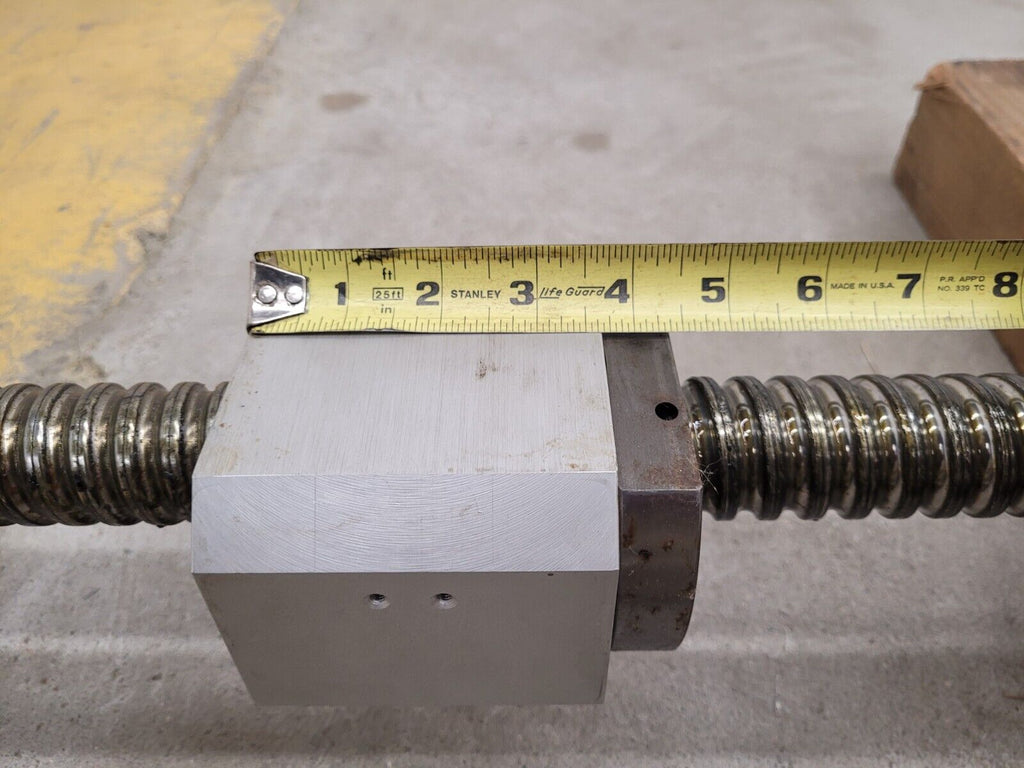 Hiwin S097157-1 001 40mm D 12mm Lead 1700mm Travel Recirculating Ball Screw