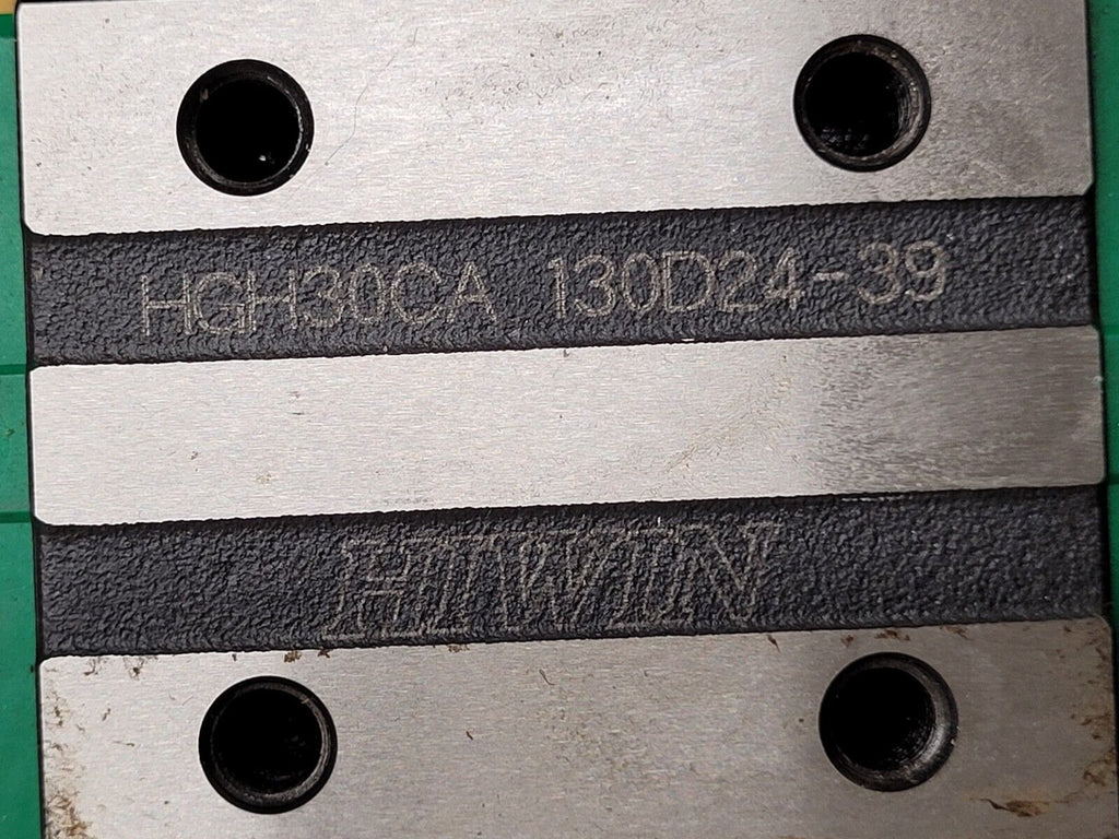 Pair of 2x Hiwin HGR30C Linear Guide Rail HGH30 79" 2000mm 4x HGH30CA Blocks