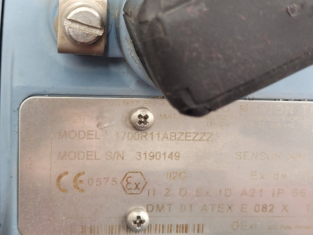 Micro Motion Mass Flow Coriolis Meter Sensor RO50S113NABAEZZZZ Transmitter 1/2"