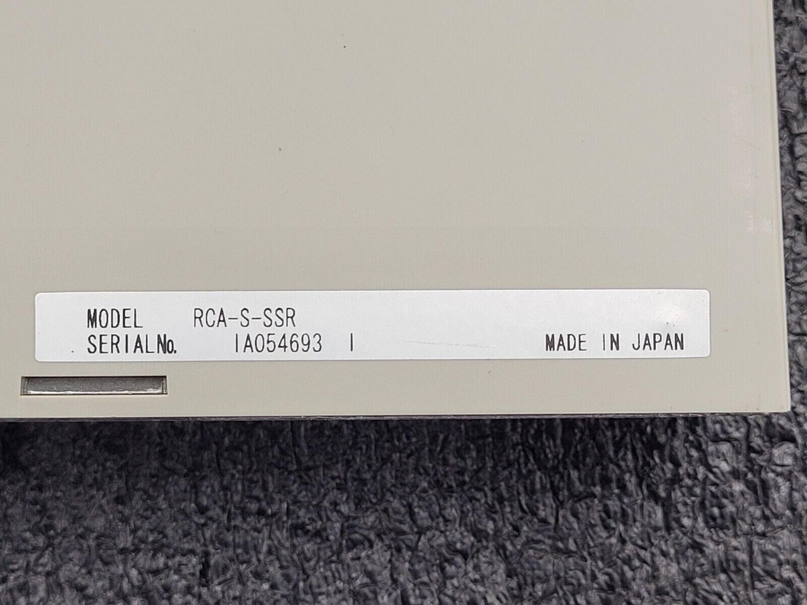 IAI Linear Actuator RC-S6-H-600-G1-M1-M-SP and Drive RCA-S-SSR 600mm Travel