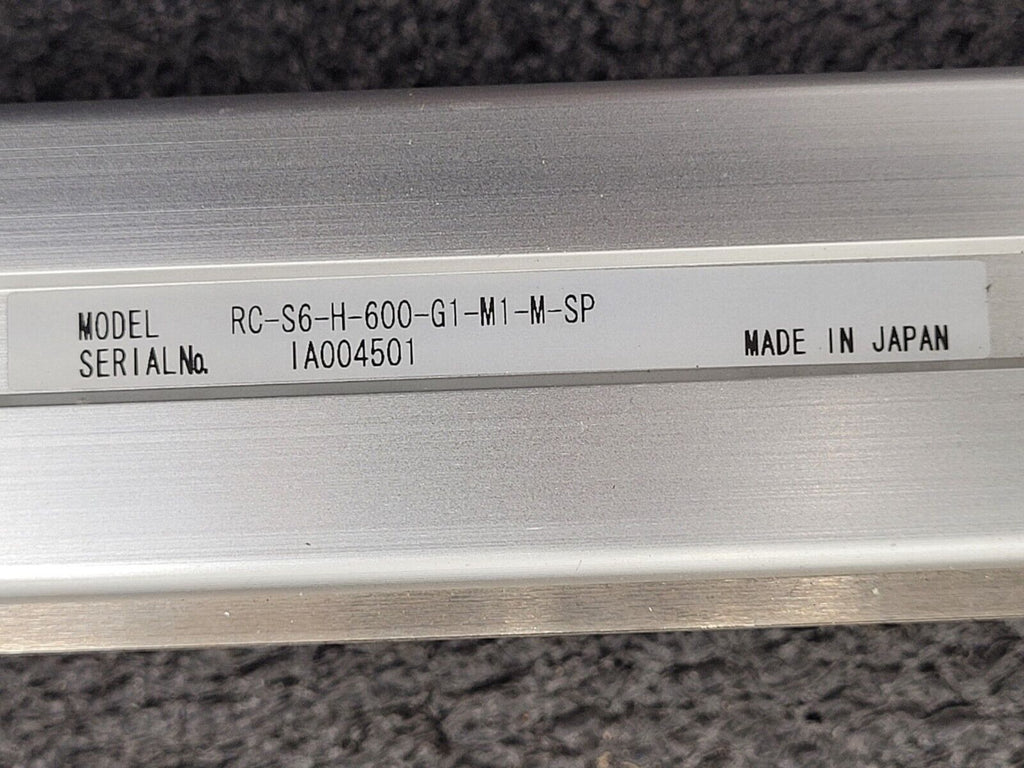 IAI Linear Actuator RC-S6-H-600-G1-M1-M-SP and Drive RCA-S-SSR 600mm Travel