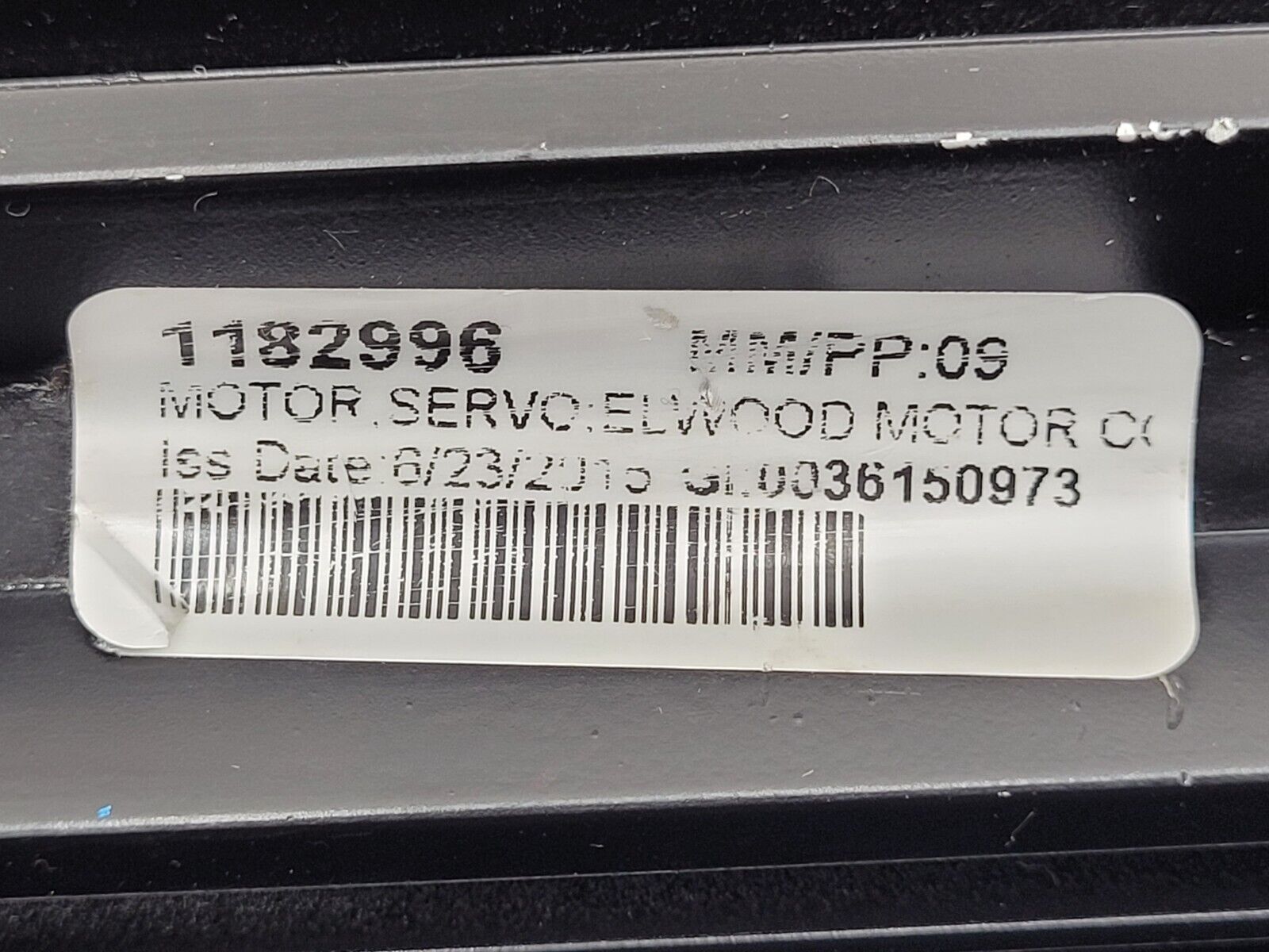 Allen Bradley Elwood Rockwell Servo Motor 999-001-0130 H-4030-P-H00AA-AA Unit A