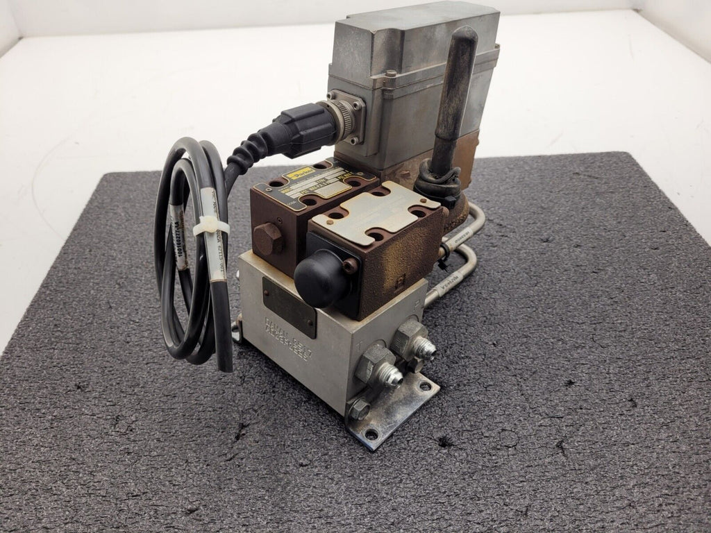 PARKER Hydraulic Proportional ISO Valve D1FHE80HCNEK0030X6114 12VDC + Override E