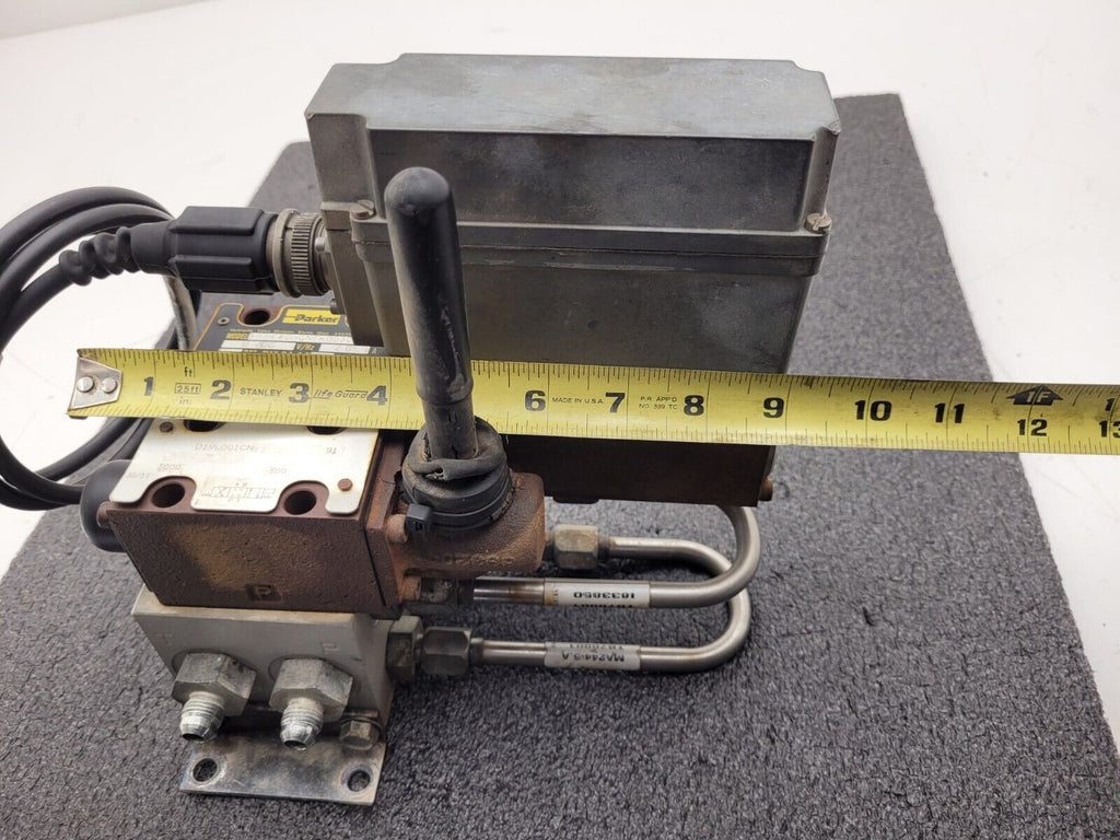 PARKER Hydraulic Proportional ISO Valve D1FHE80HCNEK0030X6114 12VDC + Override E