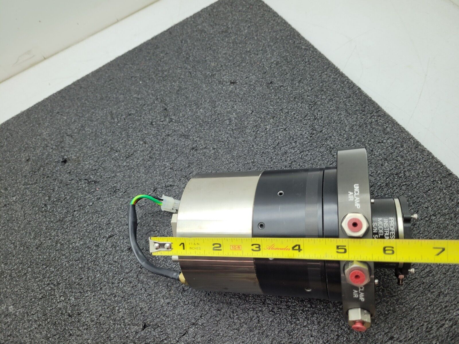 Professional Instruments 6565 Air Bearing Spindle Tested Spins Smoothly B