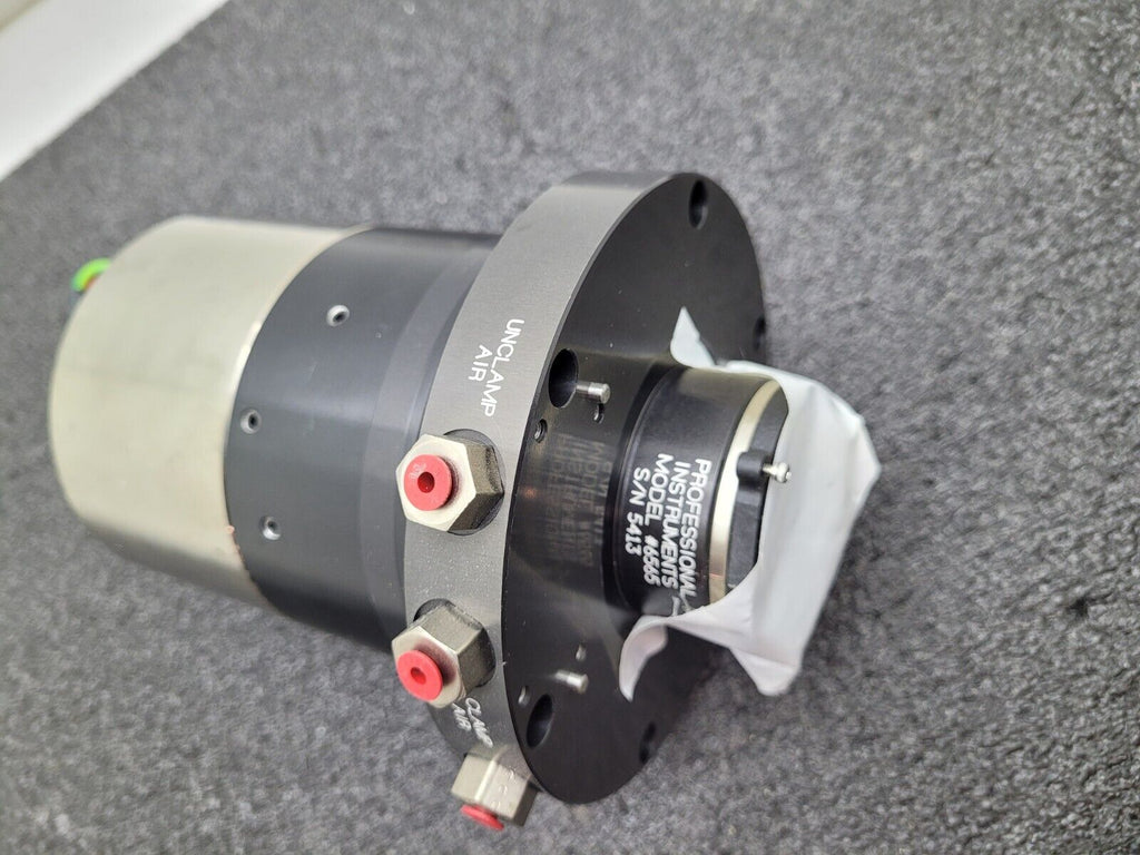 Professional Instruments 6565 Air Bearing Spindle Tested Spins Smoothly B