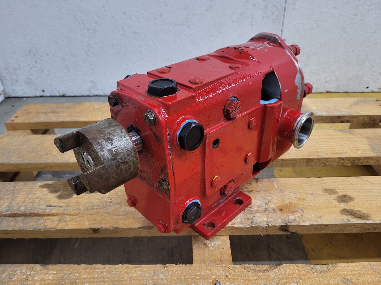 Waukesha Cherry-Burrell SPX 018 U2 Stainless Steel Positive Displacement Pump A
