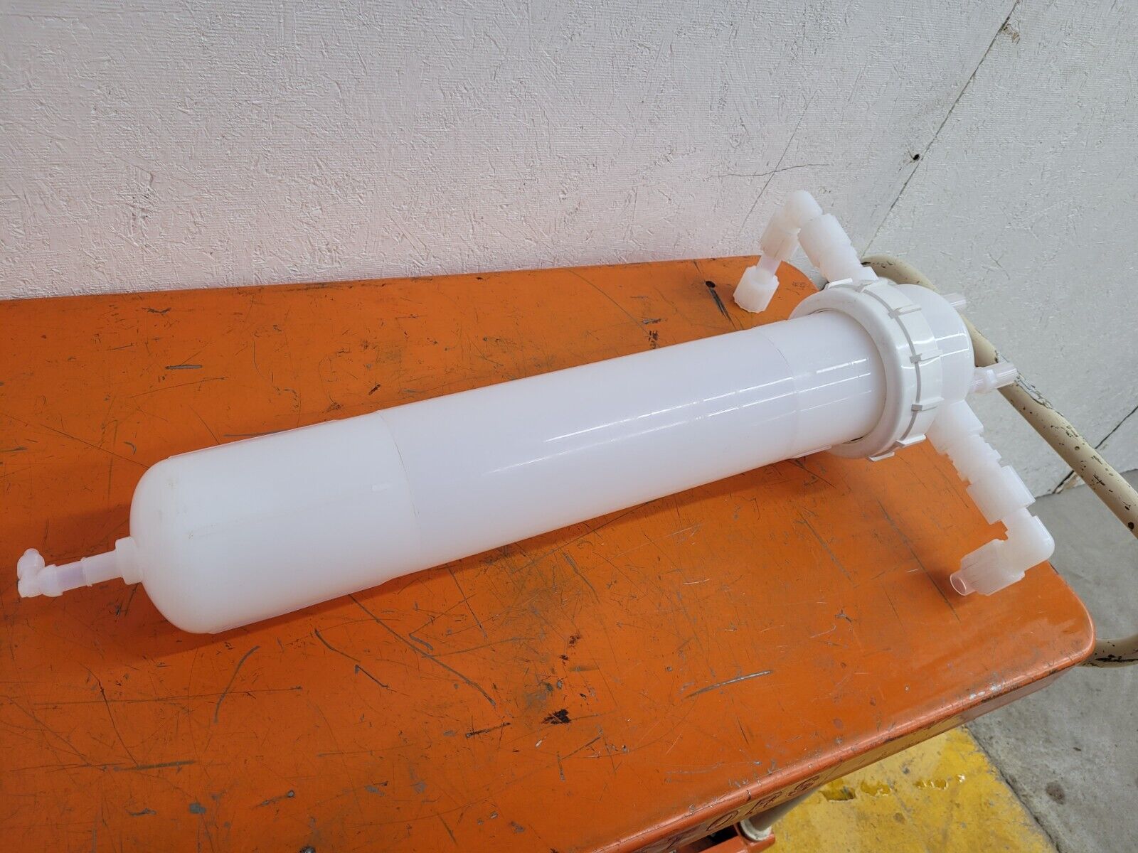 Millipore 37986 High Purity Filter Housing with Drain 24" Height