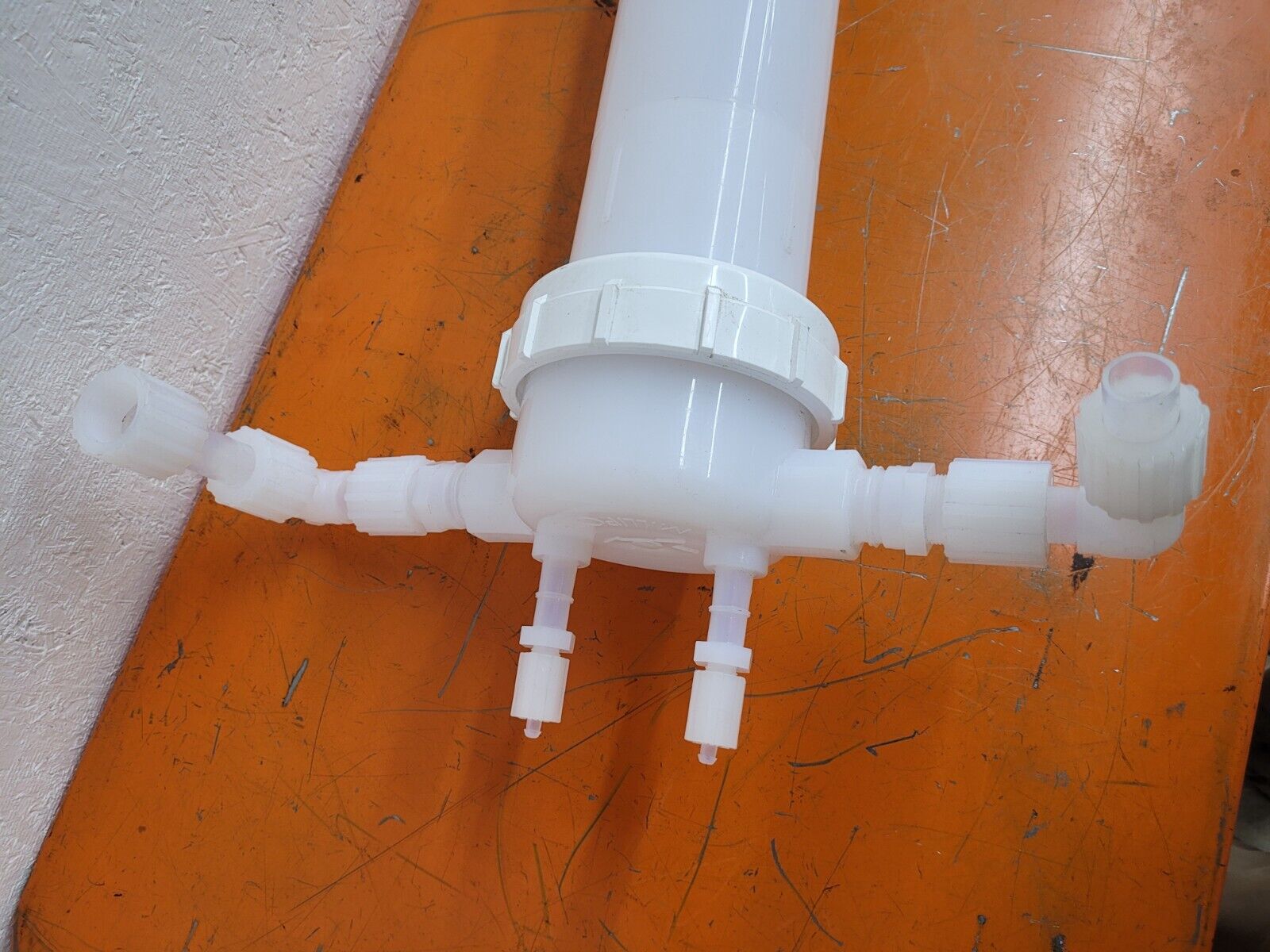 Millipore 37986 High Purity Filter Housing with Drain 24" Height