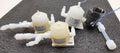 Lot of 2x Plast-O-Matic X1108-PP Pneumatic Diaphragm Valve 1/2in Npt