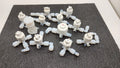 Lot of 12x Furon Pneumatic High Purity Valve, Manual Valve 2 Way 3 Way On/Off