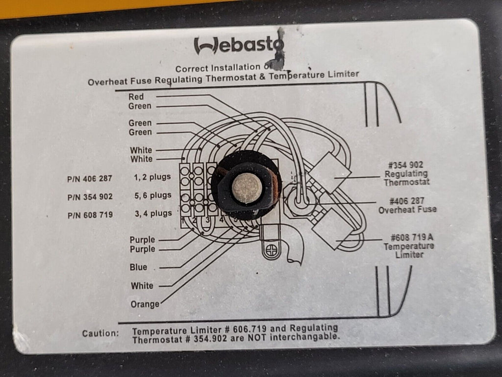 Webasto Arctic Fox DBW2010.80 Diesel Heater 13.2kW 12 Volt 60W With Cover B2